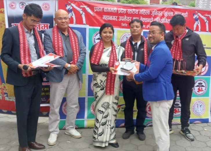 First Bagmati Province Level Female Junior Open Kathmandu Metropolitan Vice Mayor Cup Taekwondo Tournament 2024