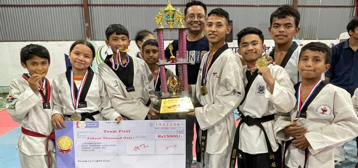 JAISHIDEWAL TAEKWONDO DOJANG TEAM 1ST